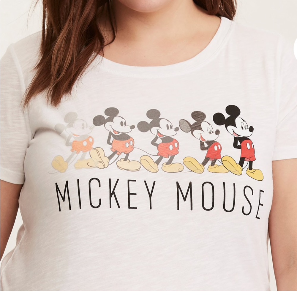 torrid Mickey Mouse top-NWOT